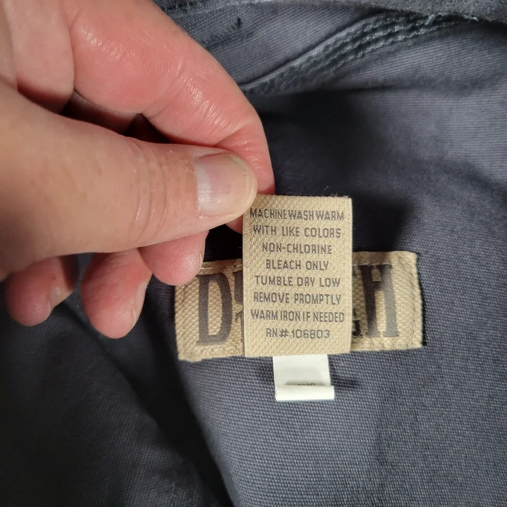 Duluth Trading Co Flex Fire Hose Cargo Pants Mens 32x30 Gray Workwear Utility - Picture 9 of 14